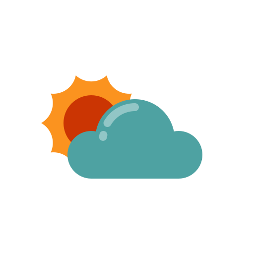 Cloudy Generic Flat icon