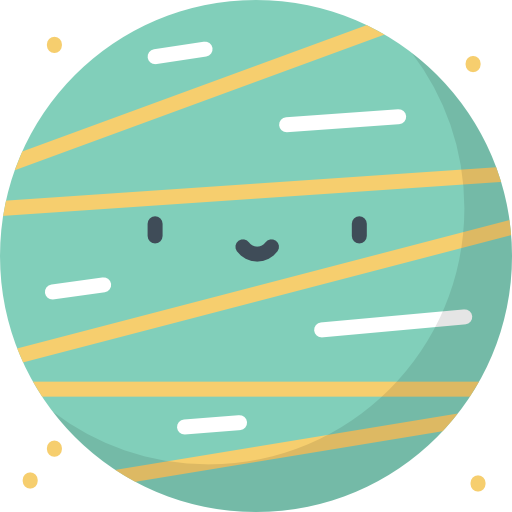 Planet Kawaii Flat icon