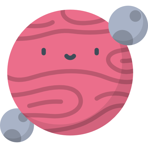 Planet Kawaii Flat icon