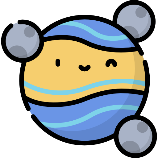 Planet Kawaii Lineal color icon