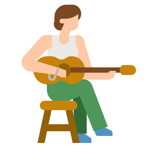 guitarra icono gratis