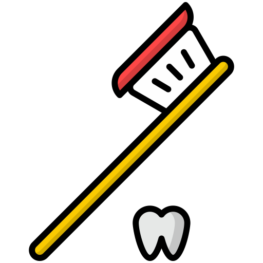 limpieza de dientes icono gratis