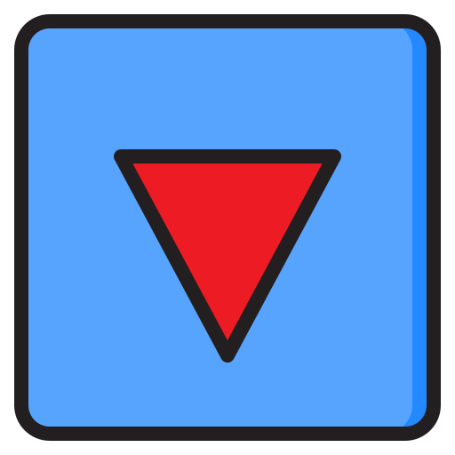 Down arrow free icon Down arrow free icon