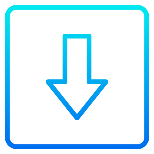 Down arrow free icon Down arrow free icon