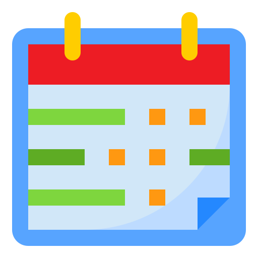 calendario icono gratis