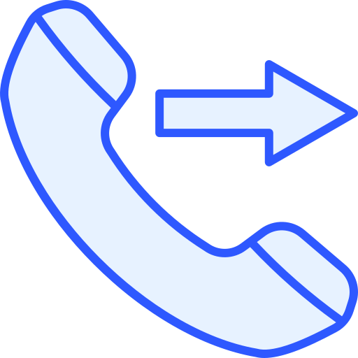 Outcoming call free icon