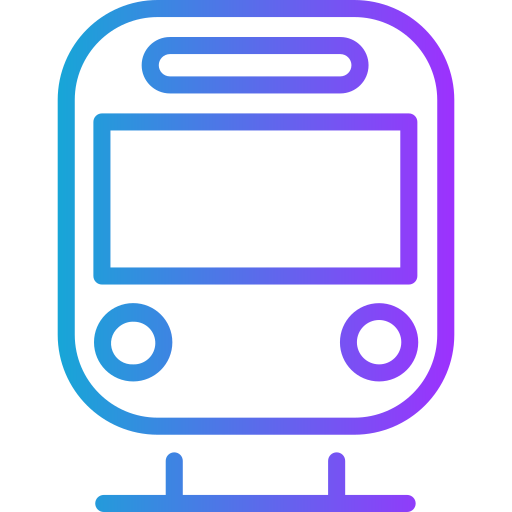 transports en commun Icône gratuit