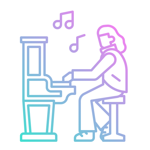 piano icono gratis