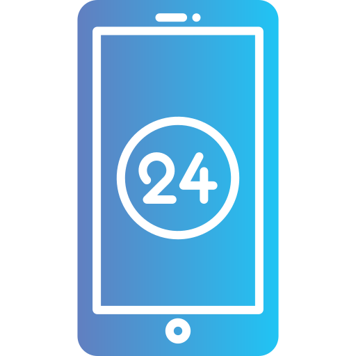 24 hours free icon 24 hours free icon