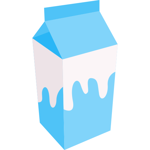 Milk Box Generic Flat Icon