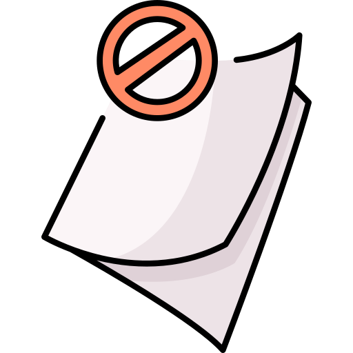 Forbidden Generic Outline Color icon