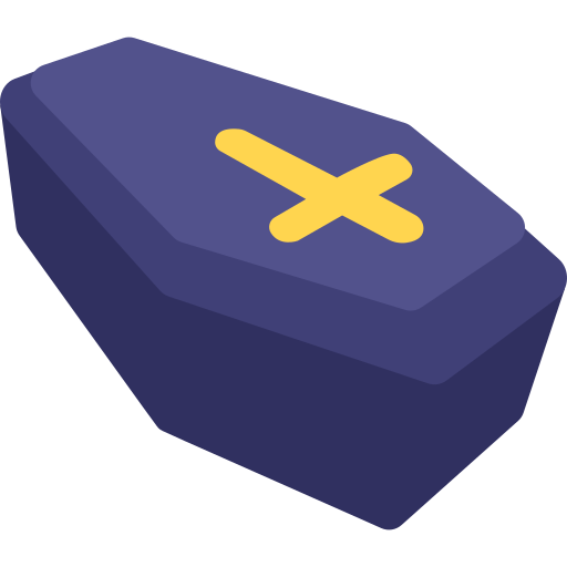 Гроб бесплатно иконка