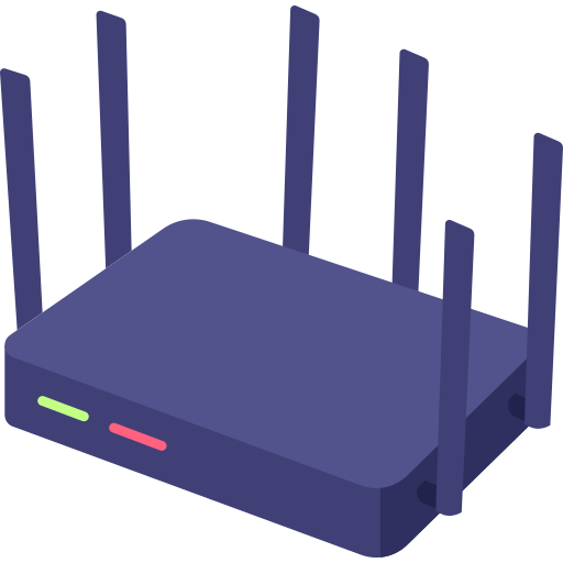 router inalámbrico icono gratis