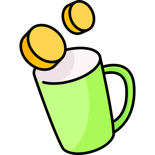 monedas icono gratis