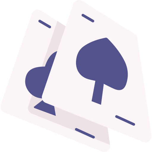 cartas de póquer icono gratis