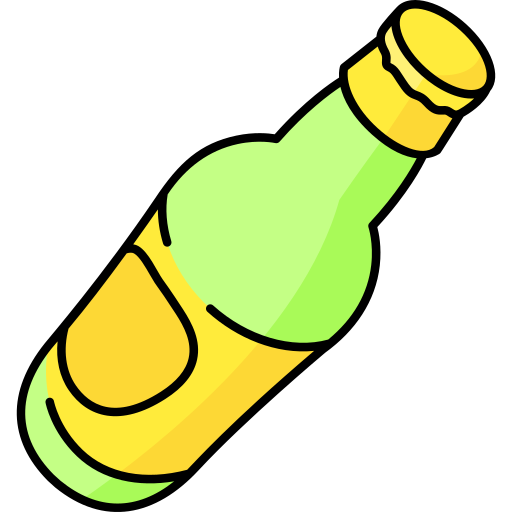 Beer bottle Generic Thin Outline Color icon