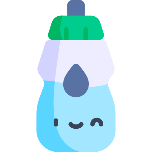 Water bottle Kawaii Flat icon