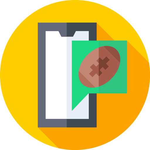 rugby icono gratis