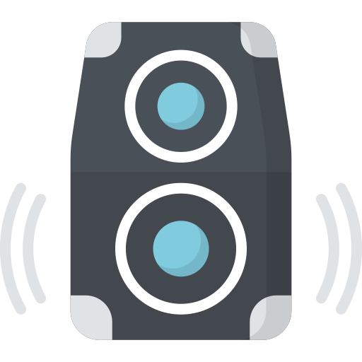 altavoz icono gratis