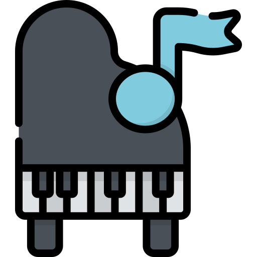 piano icono gratis