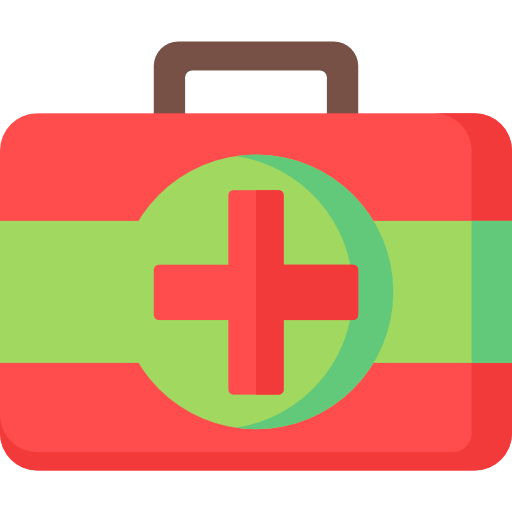 First aid kit free icon