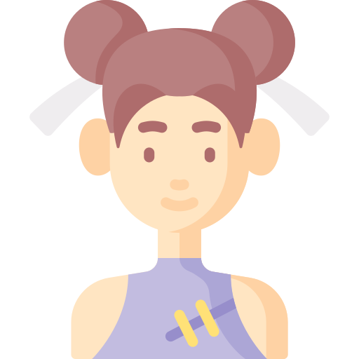 Girl Special Flat icon