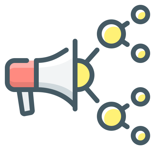 mercadeo viral icono gratis