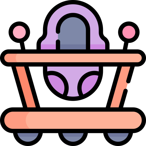 Baby walker free icon