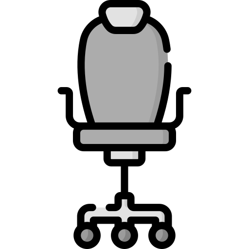 Office chair Special Lineal color icon