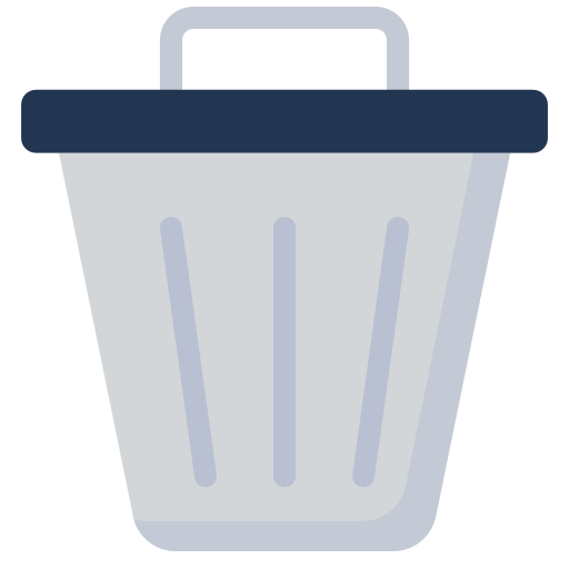 contenedor de basura icono gratis