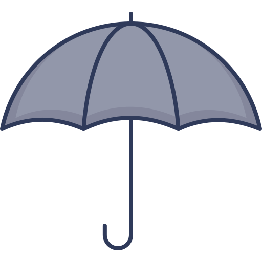 Umbrella Dinosoft Lineal Color icon