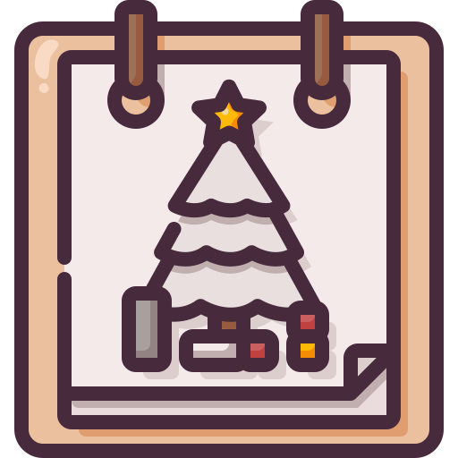 día de navidad icono gratis