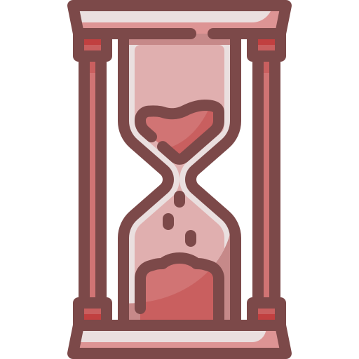 reloj de arena icono gratis