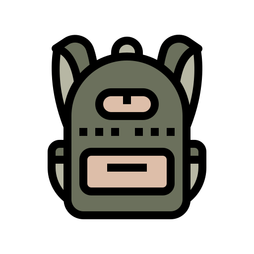 Backpack free icon Backpack free icon