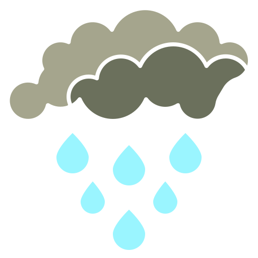 Rain Generic Flat icon