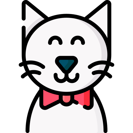 Cat Kawaii Flat icon