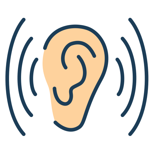 Listening Generic Outline Color icon