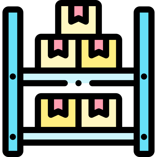 existencias icono gratis