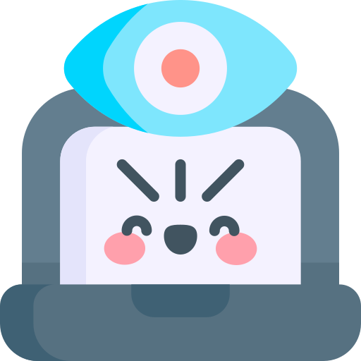 visión icono gratis