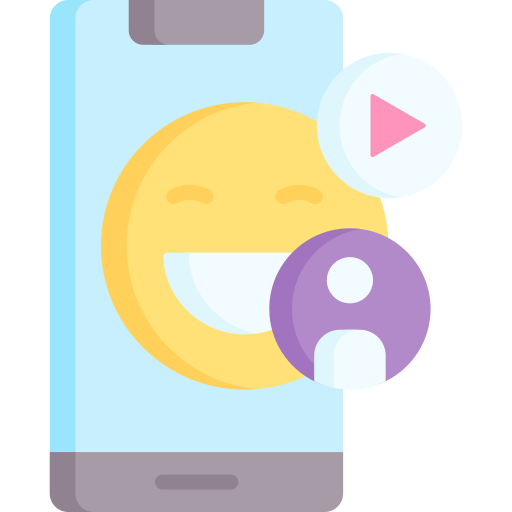 medios de comunicación social icono gratis