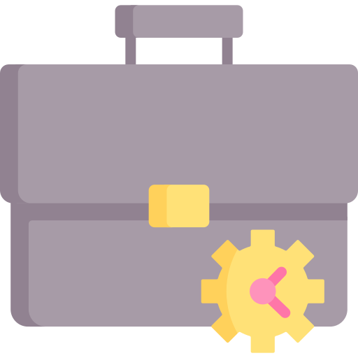 maletín icono gratis