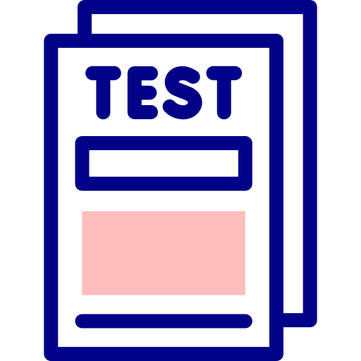 Test Detailed Mixed Lineal color icon