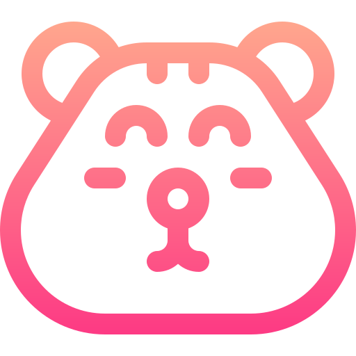 Hamster Basic Gradient Lineal color icon