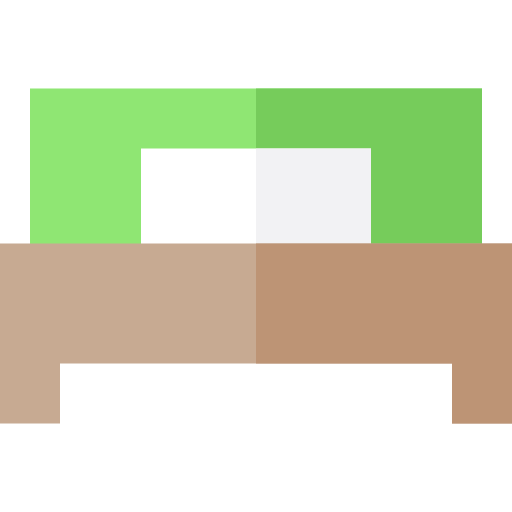 Bed Basic Straight Flat icon