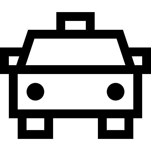 táxi grátis ícone