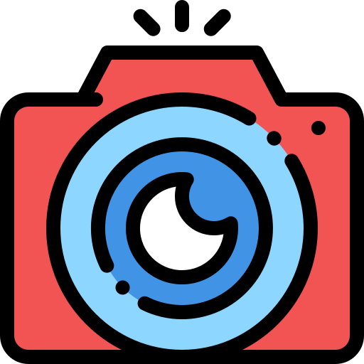 cámara fotográfica icono gratis