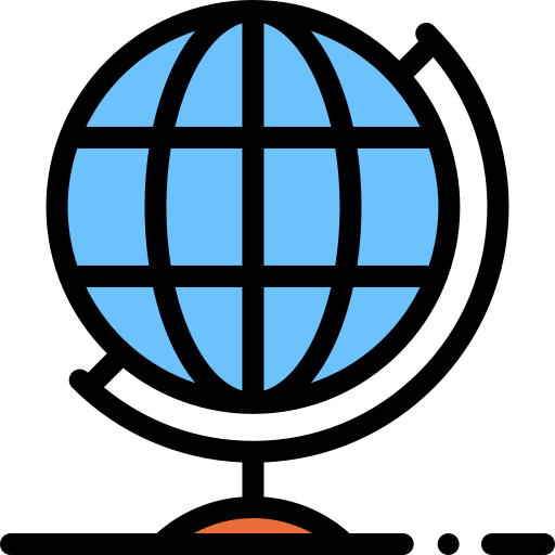 globo terráqueo icono gratis