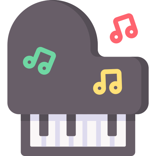 piano icono gratis