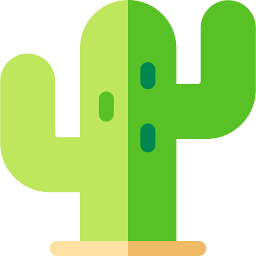 Cactus Basic Rounded Flat icon