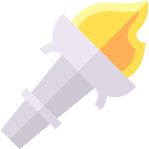 Torch Basic Straight Flat icon